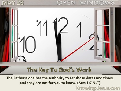 The Key To God’s Work